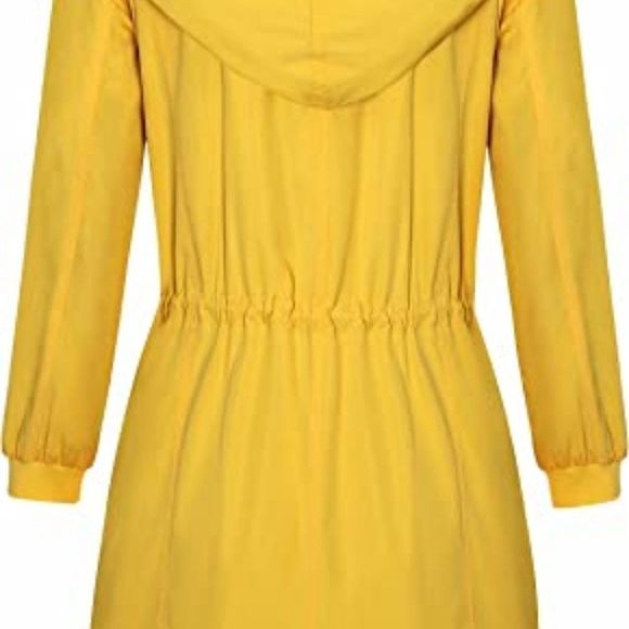 Bloggerlove Women's Raincoats Windbreaker Rain Jacket Waterproof Lightweight - Picture 2 of 3